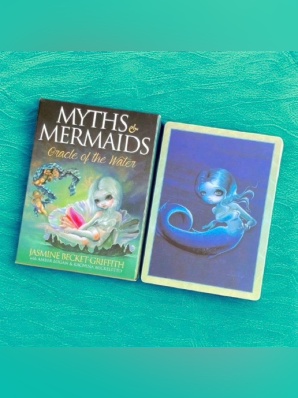 Myths & Mermaids‎ Oracle Of The Water Tarot Deck 44 Cards & Guidebook NWT